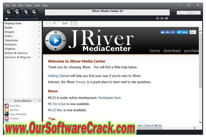 JRiver Media Center 30.0.73 PC Software