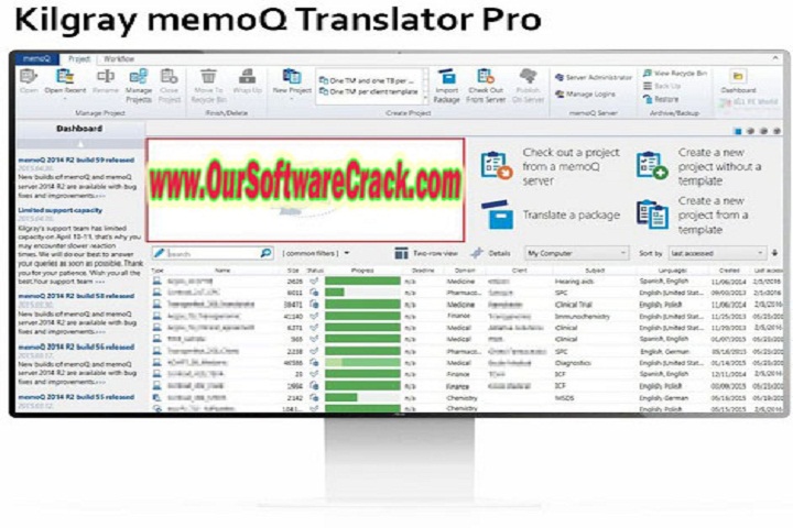 Kilgray memoQ Translator Pro 9.12.9 PC Software