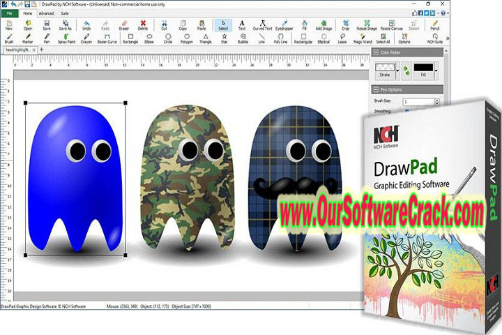 NCH DrawPad Pro 10.02 PC Software