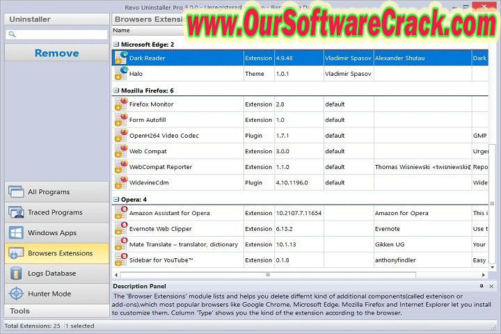 Revo Uninstaller Pro 5.1.1 PC Software