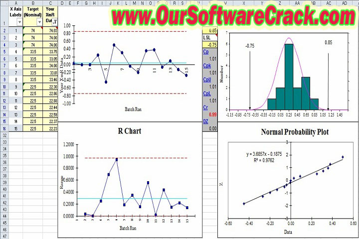 SPC for Excel 6.0.2 PC Software