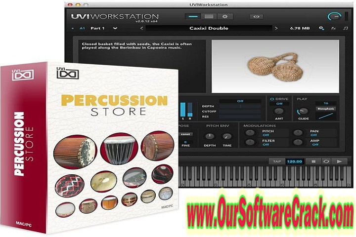 UVI Percussion Store v1.2.1 PC Software