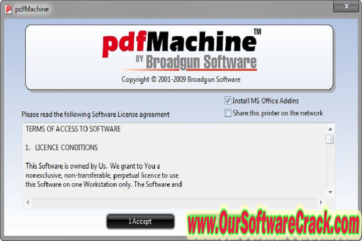 Broadgun pdf Machine 15.85 PC Software