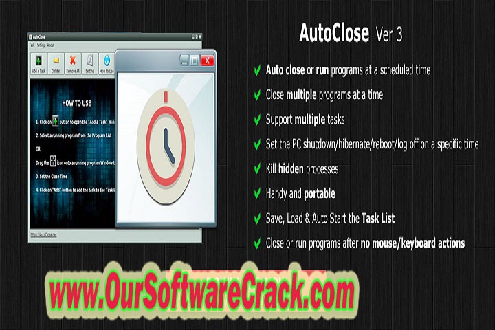 Auto Close Pro 3.4.4 PC Software with patch