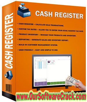 Cash Register Pro 2.0.8 PC Software