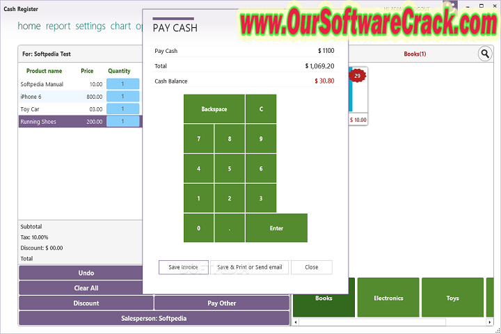 Cash Register Pro 2.0.8 PC Software with crack