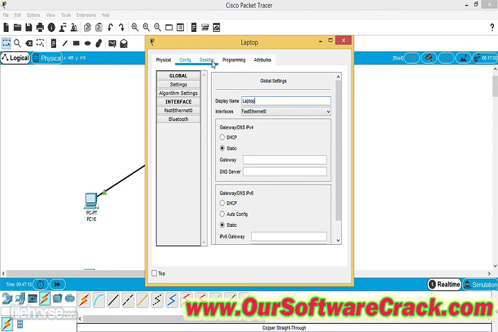 Cisco Packet Tracer 8.2.1 PC Software with keygen