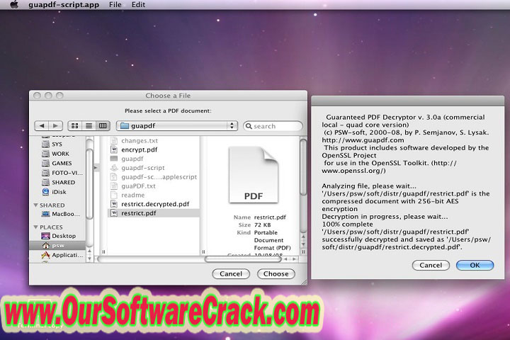 Cisdem PDF Password Remover 2.1.0 PC Software with crack