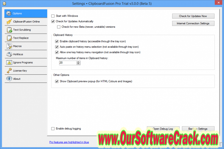 Clipboard Fusion Pro 6.0.1 PC Software with crcak