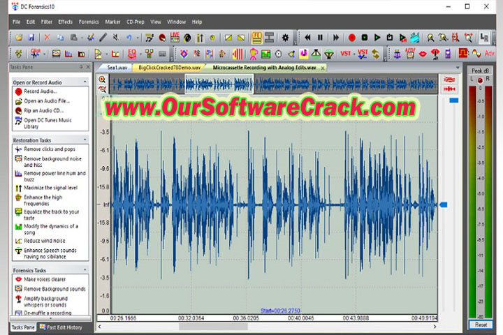 Diamond Cut Forensics10 Audio Laboratory 10.90.4 PC Software with patch