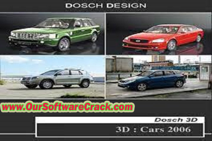 Dosch 3D Cars 2005 PC Software with crack