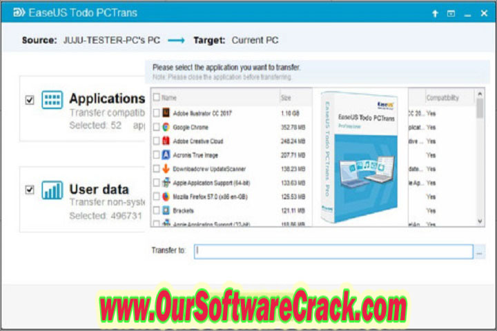 EaseUS Todo PCTrans Professional Technician 13.8 PC Software with keygen