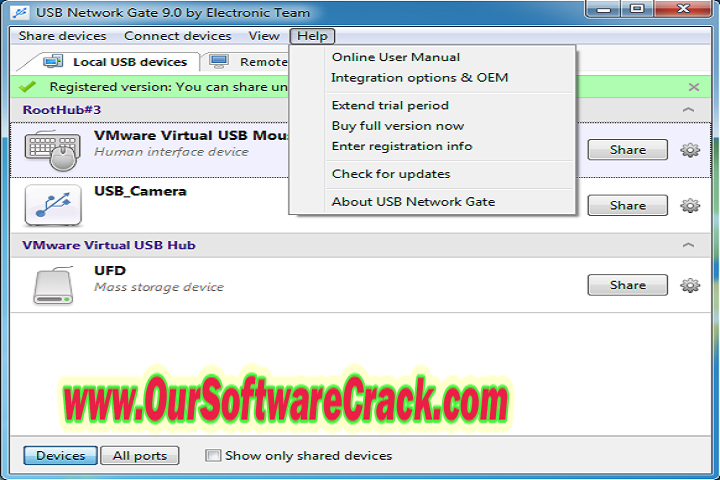 Eltima USB Network Gate 10.0.2450 PC Software with keygen