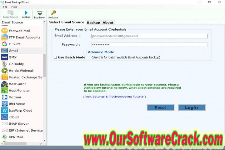 Email Backup Wizard 14.0 PC Software with patch