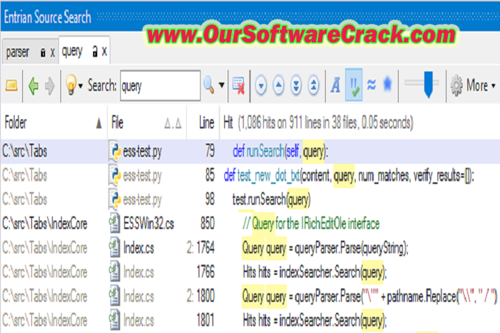 Entrian Source Search v1.8.3 PC Software with patch
