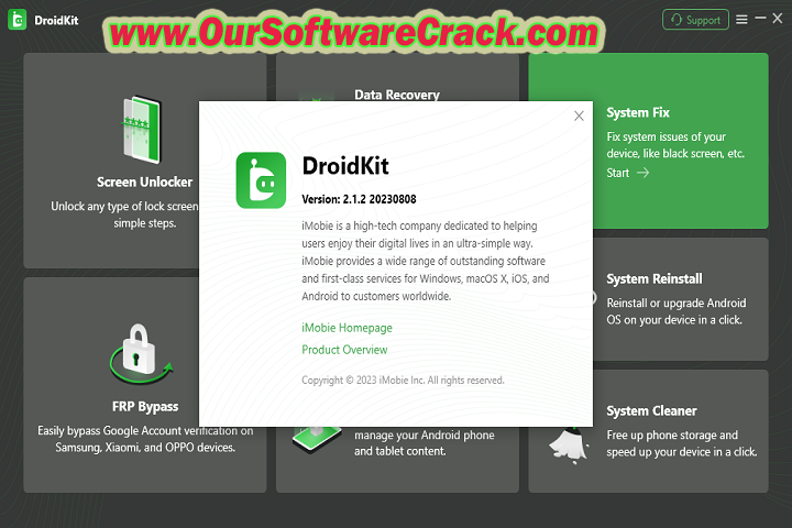 IMobie DroidKit 2.1.0.2023.07.06 PC Software with crack