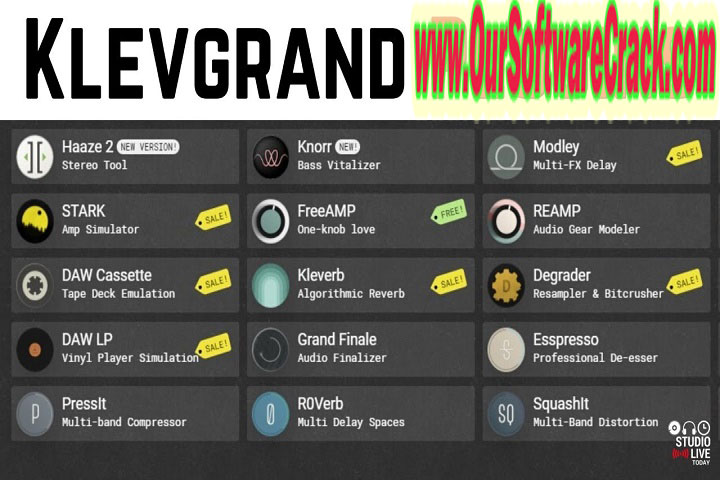 Klevgrand Bundle x64 v1.0 PC Software with crack