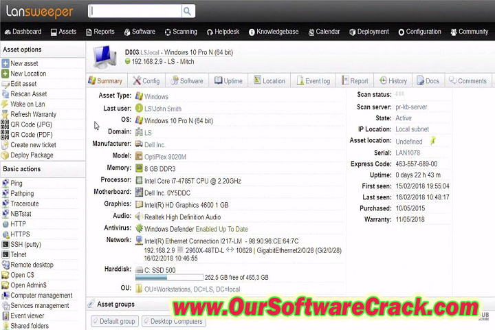 LanSweeper 10.6 PC Software with crack