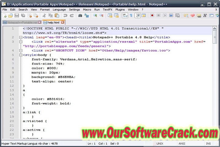 Notepad 8.5.1 PC Software with crack