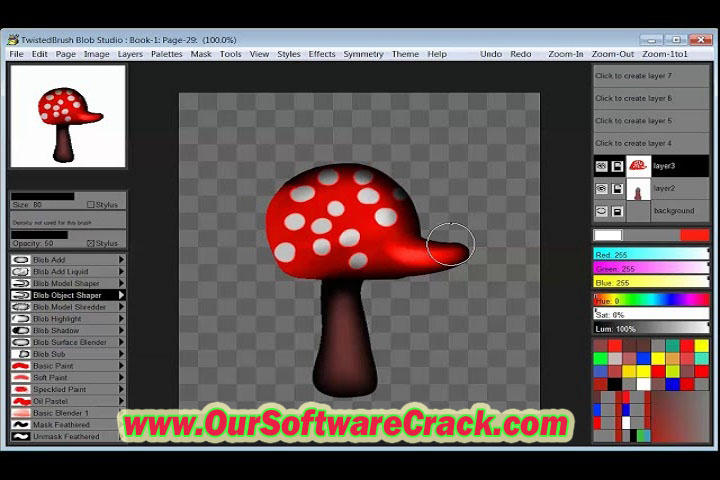 Pixarra Blob Studio 5 PC Software with patch