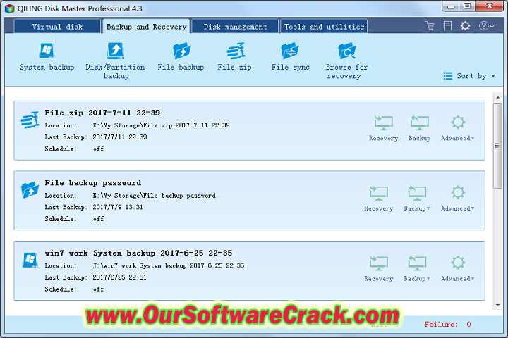 QILING Disk Master 7.2.0 PC Software with patch