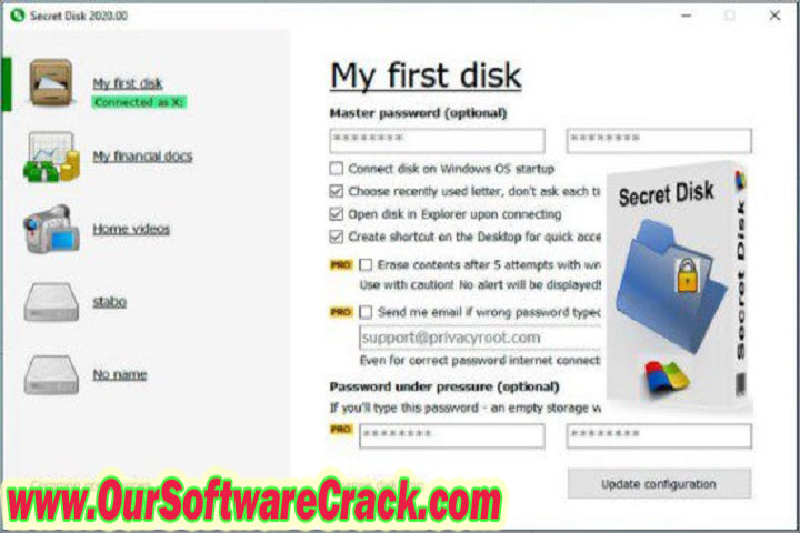 Secret Disk Pro 2023.03 PC Software with keygen