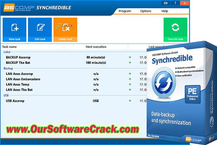 Synchredible Professional v8.103 PC Software with patch