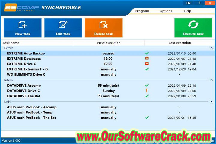 Synchredible Professional v8.103 PC Software with keygen