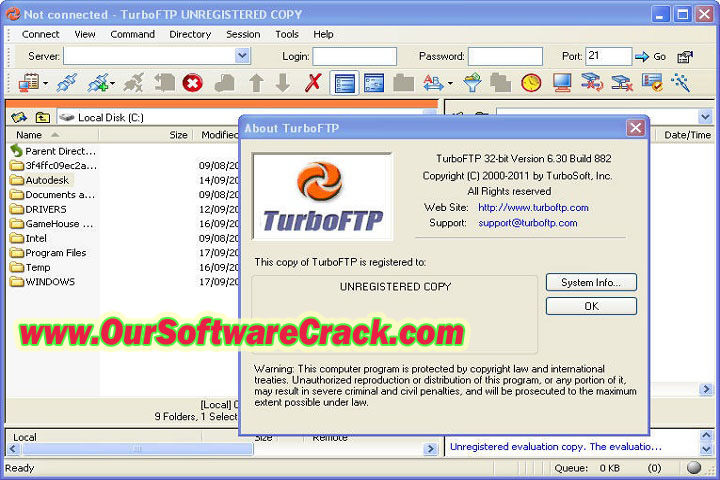 Turbo FTP Lite 6.99.1340 PC Software with keygen