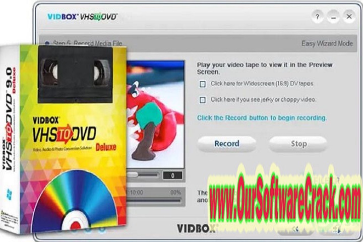 VIDBOX VHS to DVD 11.0.8 PC Software with patch