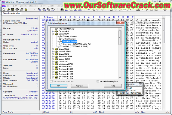 WinHex 20.8 PC Software with keygen
