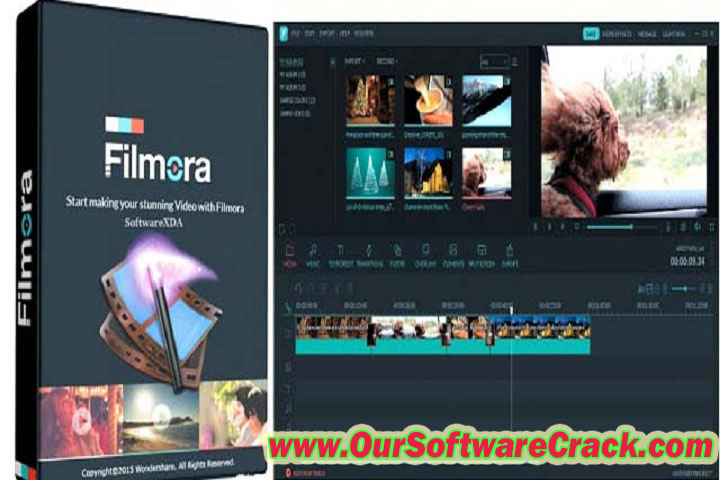 Wondershare Filmora 12.5.6.3504 PC Software with keygen