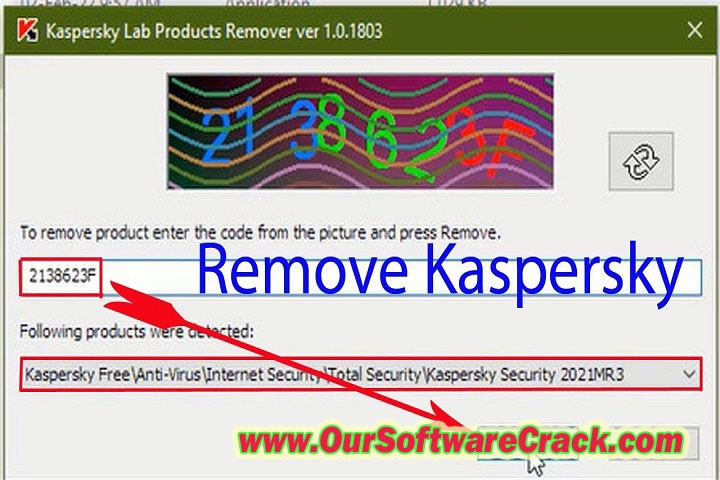 Kaspersky Lab Products Remover 2023 PC Software with patch