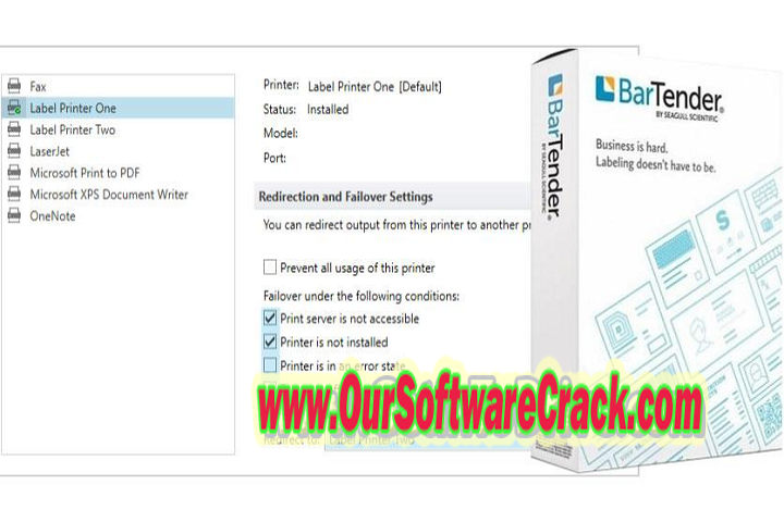 BarTender Enterprise 2022 R5 11.3.197998 PC Software with patch