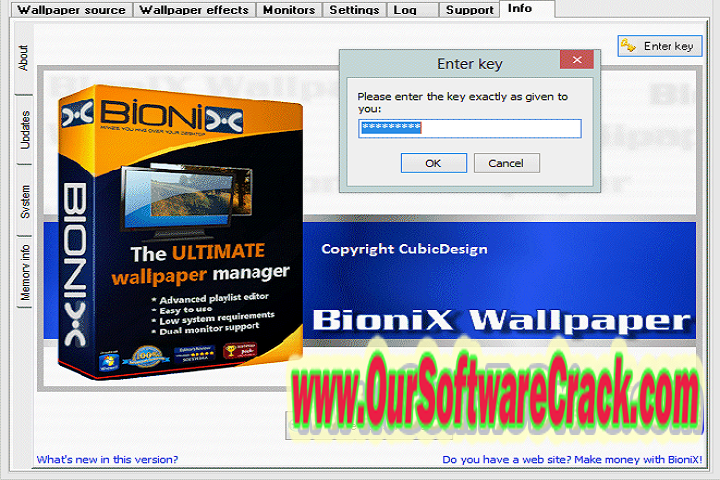 BioniX Desktop Wallpaper Changer Pro 13.12.0 PC Software with patch
