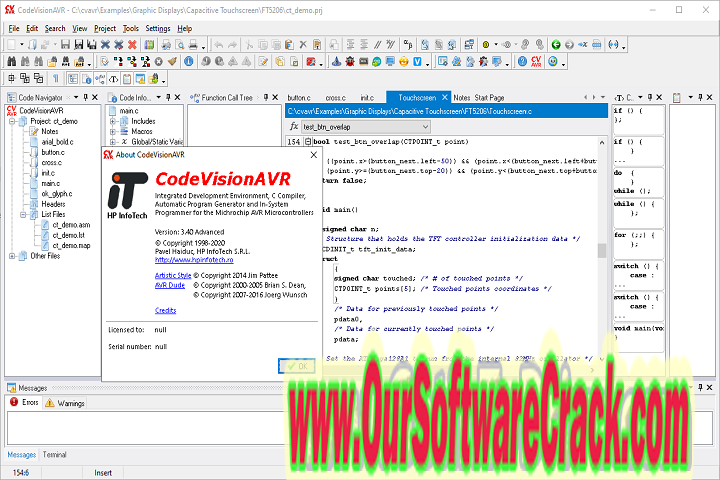 Code VisionAVR Advanced 3.40 PC Software with patch