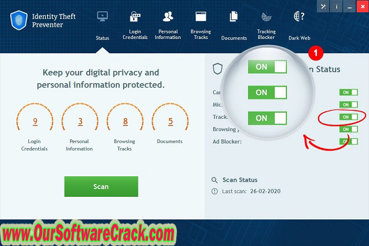 Identity Theft Preventer 2.3.9 PC Software with patch
