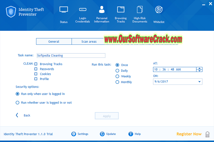Identity Theft Preventer 2.3.9 PC Software with crack