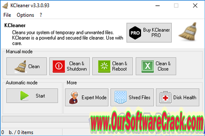 KCleaner Pro 3.8.6.116 PC Software with patch