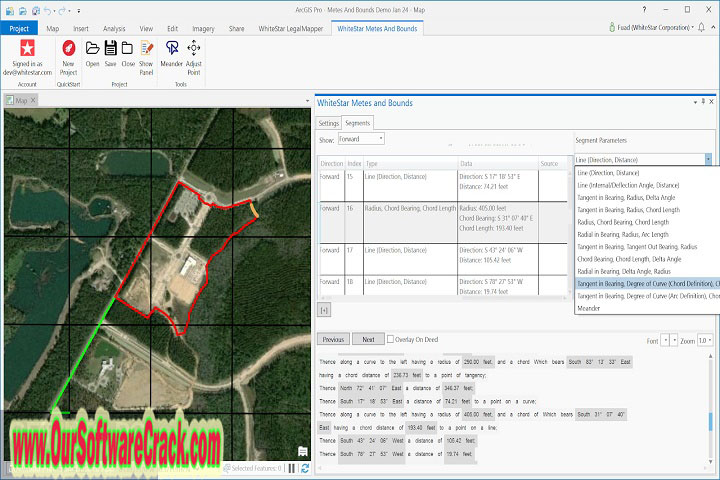 Metes and Bounds Pro 6.0.2 PC Software with patch