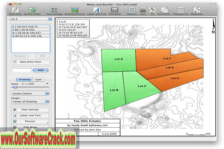 Metes and Bounds Pro 6.0.2 PC Software with keygen