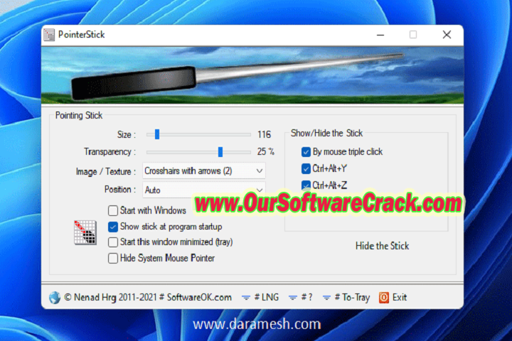 Pointer Stick 31.05 PC Software with crack