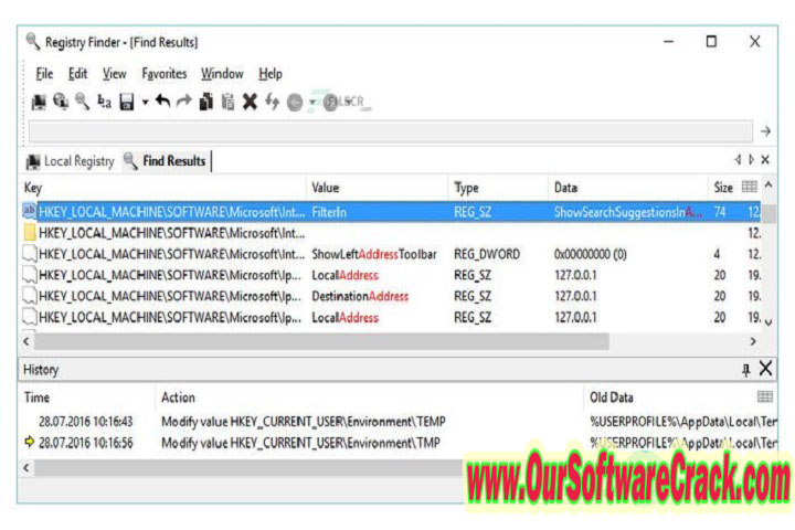 Registry Finder 2.57 PC Software with crack