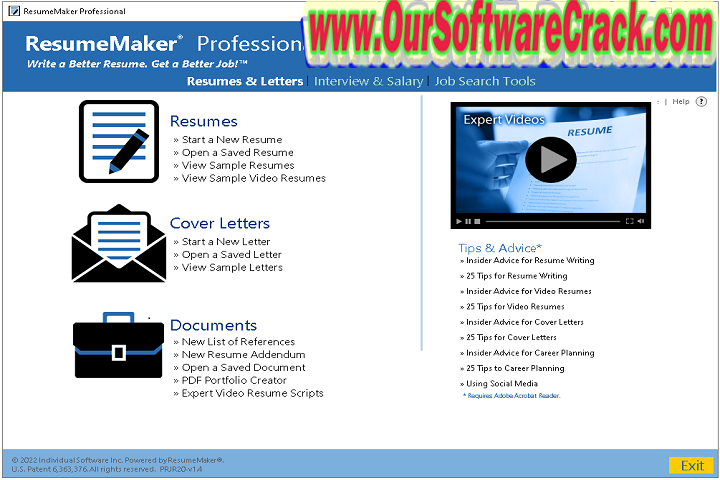 Resume Maker Professional Deluxe v20.2.1.4090 PC Software with patch