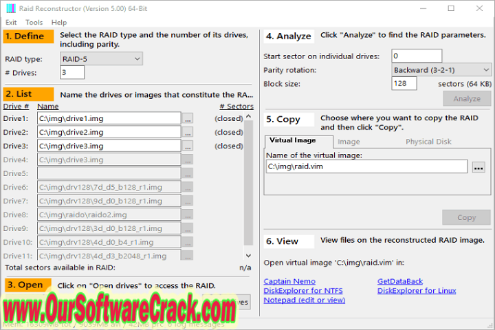 Runtime RAID Reconstructor 5.01 PC Software with crack