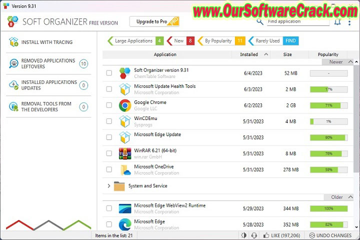 Soft Organizer 9.31 PC Software with patch
