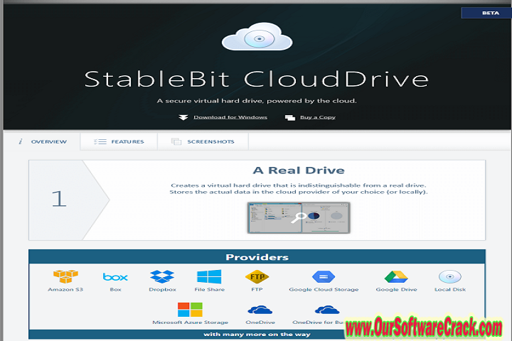 Stable Bit Cloud Drive 1.2.2.1598 PC Software with patch