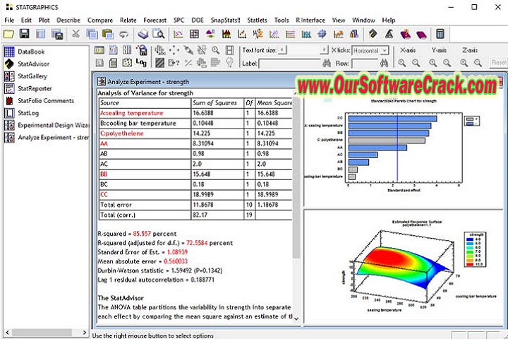 Stat graphics Centurion 19.4.04 PC Software with crack