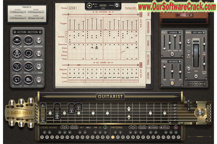 Sugar Bytes Guitarist v1.0.5 PC Software with patch