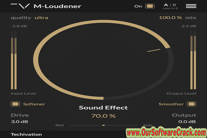 Techivation M-Loudener 1.1.0 PC Software with crack